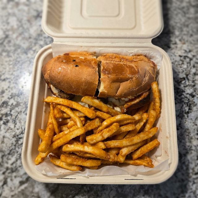Meatball Sandwich.